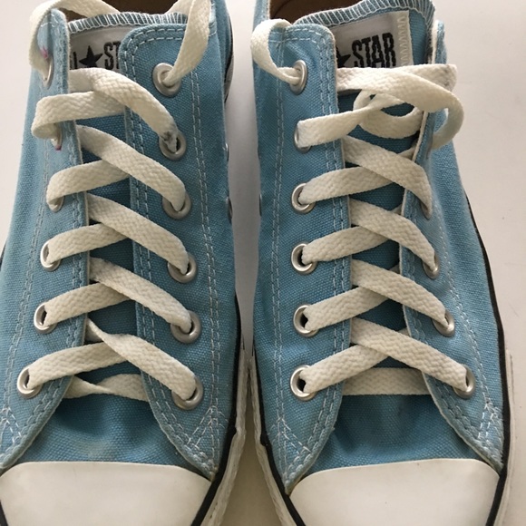 powder blue converse
